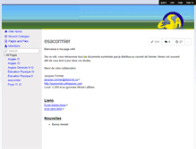 Tablet Screenshot of esacormier.wikispaces.com