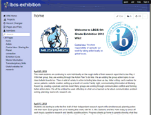 Tablet Screenshot of lbcs-exhibition.wikispaces.com