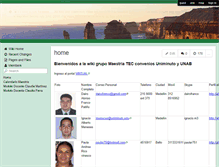 Tablet Screenshot of maestriatec.wikispaces.com
