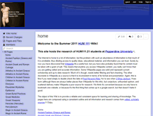 Tablet Screenshot of hum111.wikispaces.com