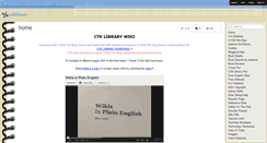 Desktop Screenshot of ctklibrary.wikispaces.com