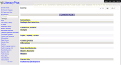 Desktop Screenshot of literacyplus.wikispaces.com