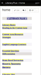 Mobile Screenshot of literacyplus.wikispaces.com