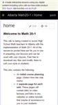 Mobile Screenshot of abmath20-1.wikispaces.com