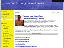 Tablet Screenshot of jessecoletechnology.wikispaces.com