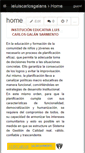Mobile Screenshot of ieluiscarlosgalans.wikispaces.com