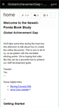Mobile Screenshot of globalachievementgap.wikispaces.com