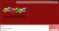 Desktop Screenshot of childrenwithautismwiki.wikispaces.com