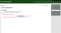Desktop Screenshot of ics252material.wikispaces.com
