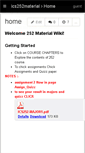 Mobile Screenshot of ics252material.wikispaces.com