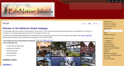 Desktop Screenshot of edunation-islands.wikispaces.com