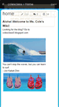 Mobile Screenshot of colesclass.wikispaces.com