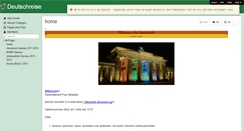 Desktop Screenshot of deutschreise.wikispaces.com