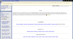 Desktop Screenshot of languagelinks2006.wikispaces.com