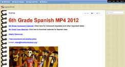Desktop Screenshot of espanolrota.wikispaces.com