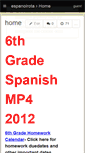 Mobile Screenshot of espanolrota.wikispaces.com