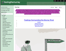Tablet Screenshot of feelingthemurray.wikispaces.com