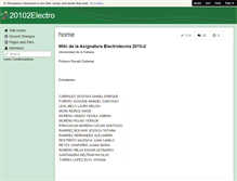 Tablet Screenshot of 20102electro.wikispaces.com