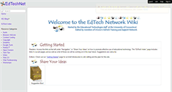Desktop Screenshot of edtechnet.wikispaces.com