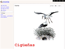 Tablet Screenshot of ciconia.wikispaces.com