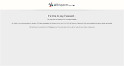 Desktop Screenshot of msdouglasscience.wikispaces.com