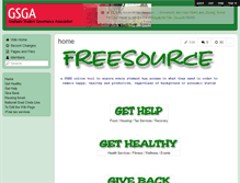 Tablet Screenshot of freesource.wikispaces.com