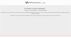 Desktop Screenshot of pacoaching.wikispaces.com