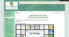 Desktop Screenshot of lakewindemere.wikispaces.com