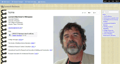 Desktop Screenshot of leonard-bachman.wikispaces.com