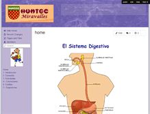 Tablet Screenshot of elsistemadigestivo-humtec-primaria.wikispaces.com