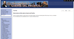 Desktop Screenshot of guerradelpacifico2.wikispaces.com