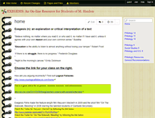 Tablet Screenshot of exegesis.wikispaces.com