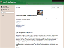 Tablet Screenshot of fagskolekontor.wikispaces.com