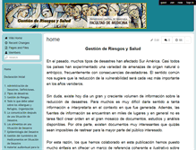 Tablet Screenshot of gestionderiesgosysalud-fm.wikispaces.com