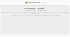 Desktop Screenshot of profis.wikispaces.com