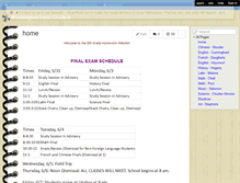 Tablet Screenshot of latinpcs8.wikispaces.com