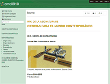 Tablet Screenshot of cmc0910.wikispaces.com