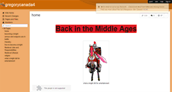 Desktop Screenshot of gregorycanada4.wikispaces.com