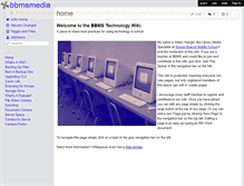 Tablet Screenshot of bbmsmedia.wikispaces.com