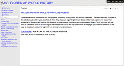 Desktop Screenshot of flores-apworldhistory.wikispaces.com