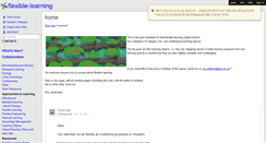 Desktop Screenshot of flexible-learning.wikispaces.com