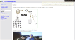 Desktop Screenshot of ictsustainability.wikispaces.com