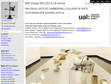 Tablet Screenshot of camberwellmastudents.wikispaces.com