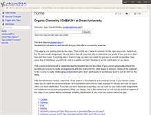 Tablet Screenshot of chem241.wikispaces.com