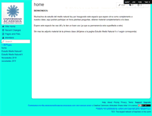 Tablet Screenshot of estudiomedionatural.wikispaces.com