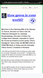 Mobile Screenshot of green-world.wikispaces.com