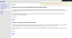 Desktop Screenshot of epfl.wikispaces.com