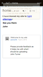 Mobile Screenshot of jturner56.wikispaces.com