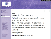 Tablet Screenshot of entornoempresarial.wikispaces.com