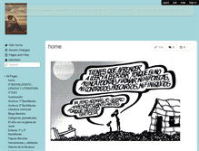 Tablet Screenshot of desocupadolector.wikispaces.com
